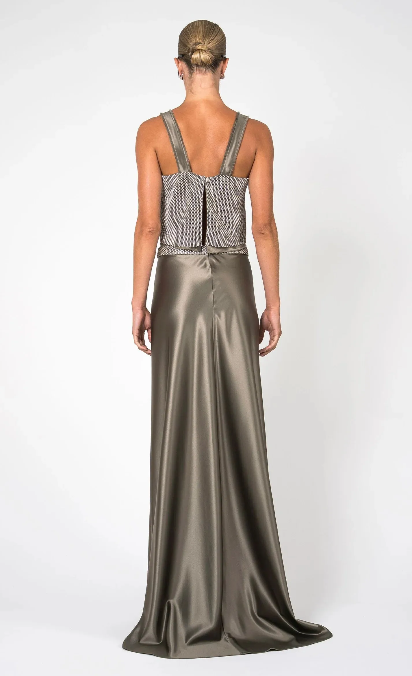 Nonchalant - Gemma Maxi Skirt - Moss sold by Jessie Boutique product image thumbnail 3