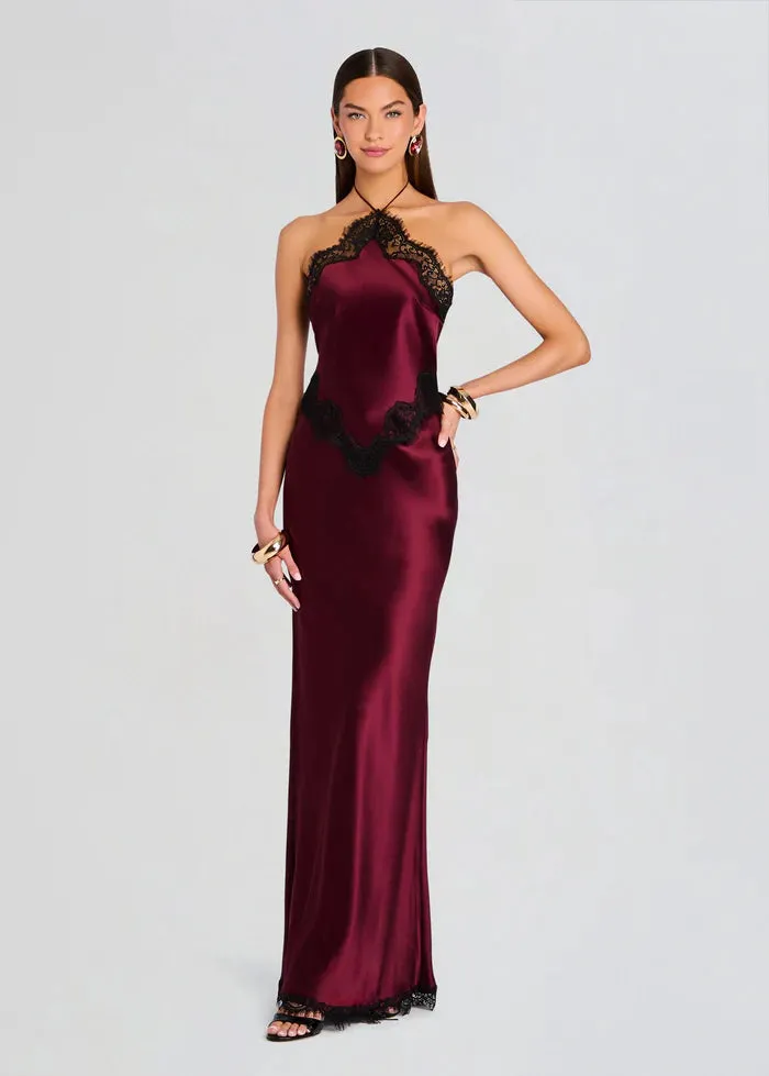 Retrofete - Everly Dress - Port/Black sold by Jessie Boutique