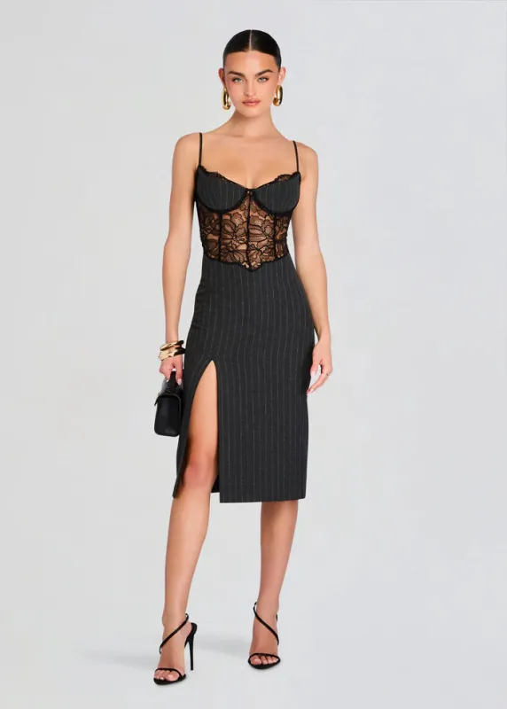 Retrofete - Kora Dress - Grey sold by Jessie Boutique