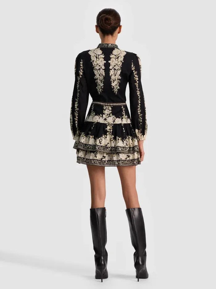 Alice + Olivia - Valencia Mini Dress - Free Falling sold by Jessie Boutique product image thumbnail 3