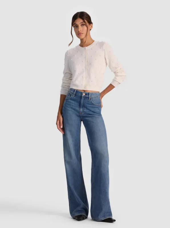 Alice + Olivia - Chic Jean - Brooklyn Blue sold by Jessie Boutique