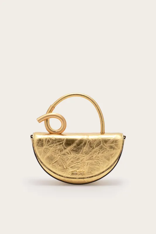 Cult Gaia - Azariah Nano Crossbody Handbag - Brass sold by Jessie Boutique