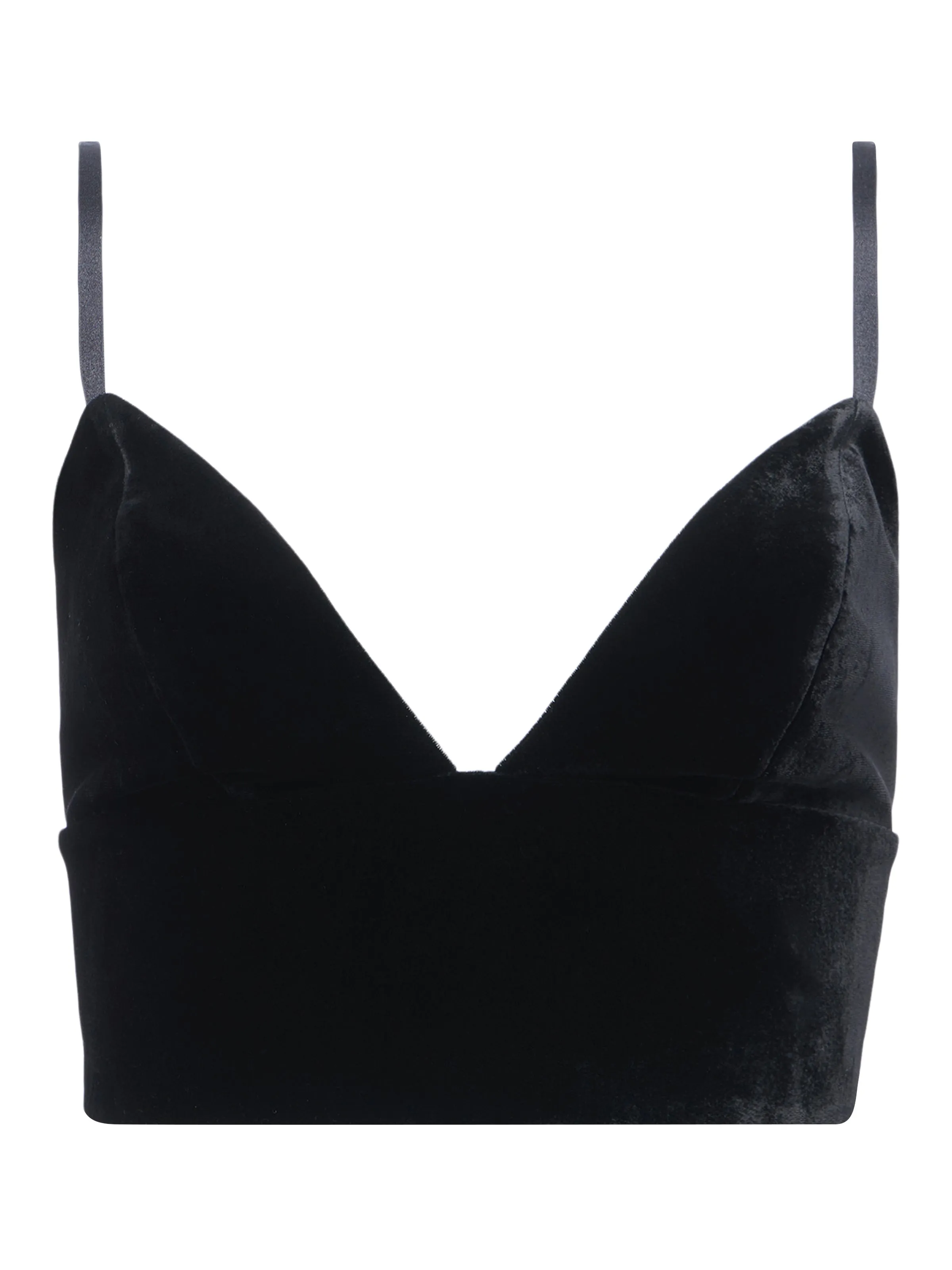 L'agence - Aislin Velvet Bralette - Black sold by Jessie Boutique product image thumbnail 4