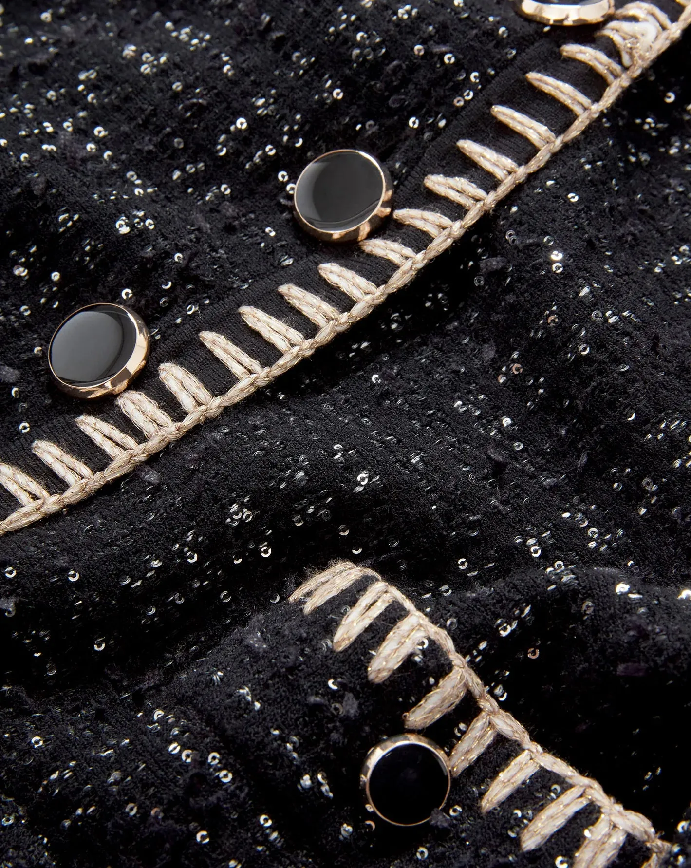 Veronica Beard - Ceriani Tweed Jacket - Black sold by Jessie Boutique product image thumbnail 3