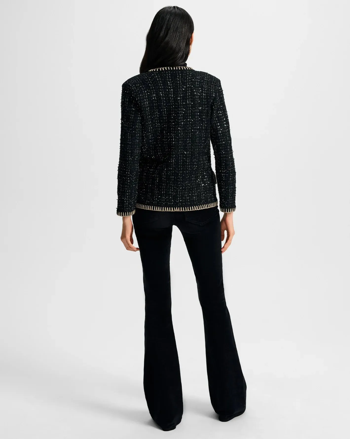 Veronica Beard - Ceriani Tweed Jacket - Black sold by Jessie Boutique product image thumbnail 4
