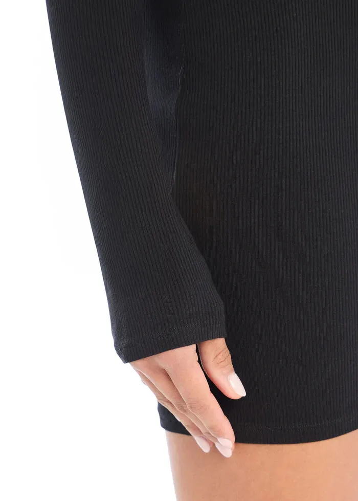 SER.O.YA - Lauren Mini Dress - Black sold by Jessie Boutique product image thumbnail 2