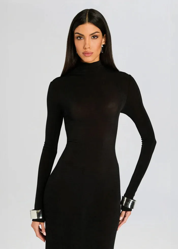 SER.O.YA - Kim Maxi Dress - Black sold by Jessie Boutique product image thumbnail 2