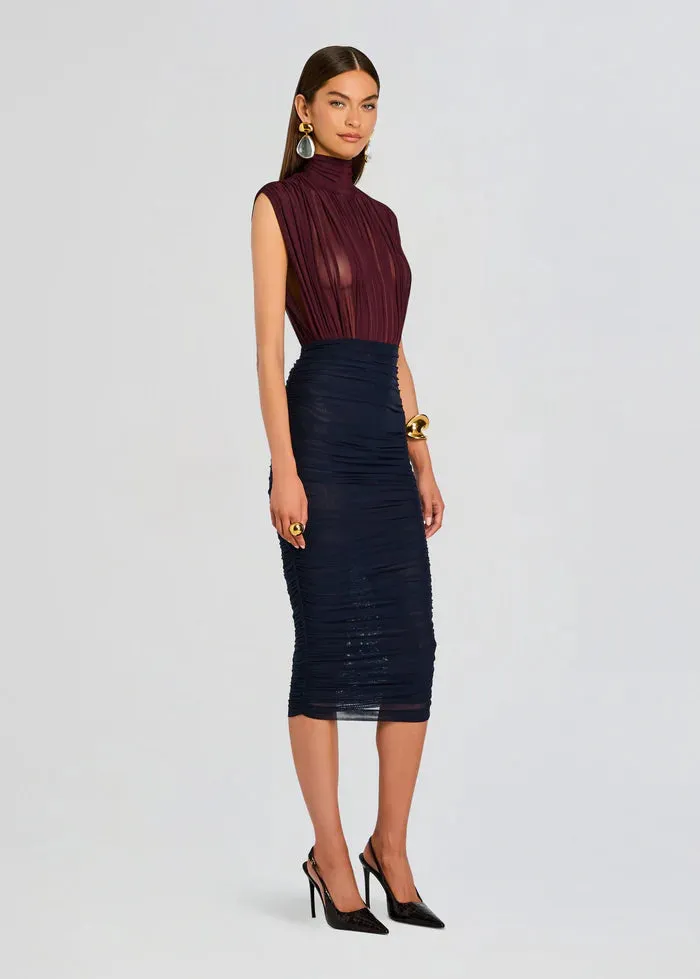 SER.O.YA - Giulia Bodysuit - Merlot sold by Jessie Boutique product image thumbnail 3