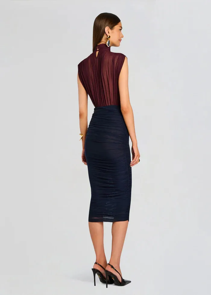 SER.O.YA - Giulia Bodysuit - Merlot sold by Jessie Boutique product image thumbnail 4