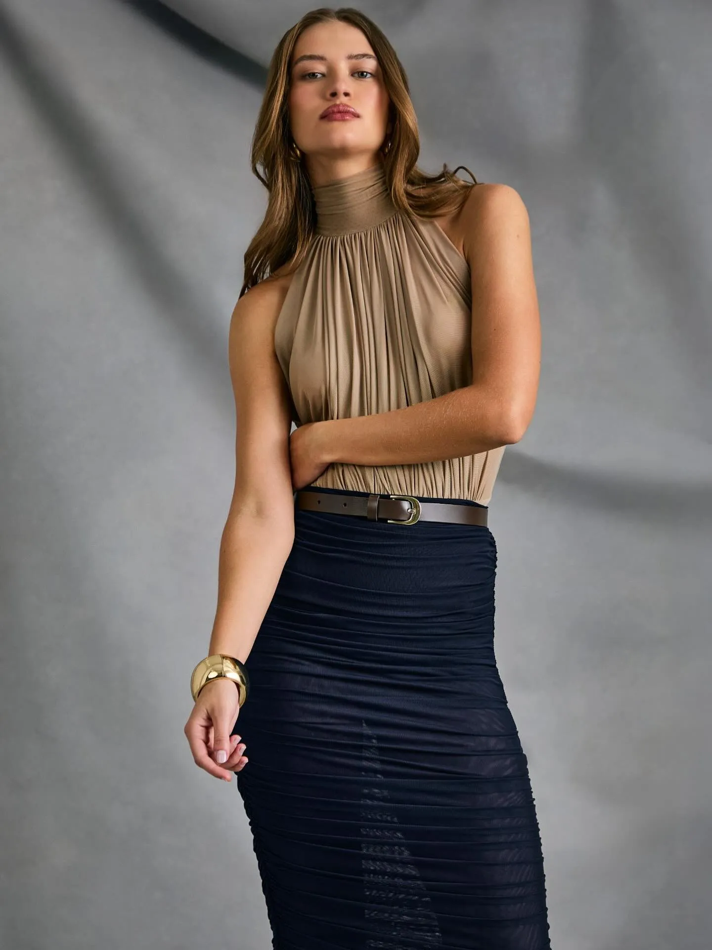 SER.O.YA - Ada Skirt - Sapphire sold by Jessie Boutique product image thumbnail 5