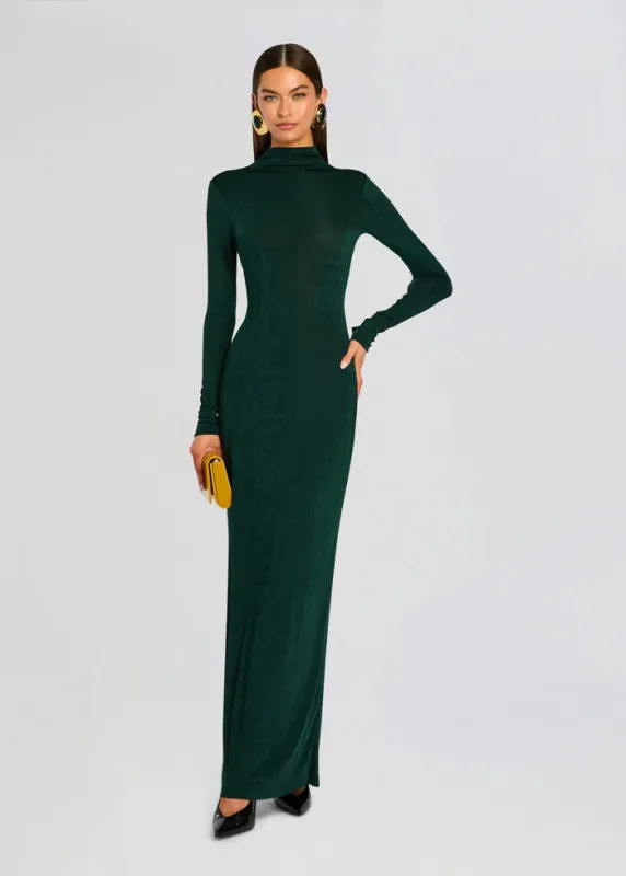 SER.O.YA - Kim Maxi Dress - Evergreen made by Jessie Boutique