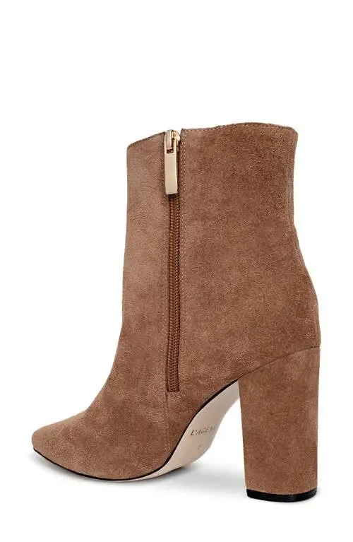 L’agence - Theodora II Studded Boots - Sand Suede sold by Jessie Boutique product image thumbnail 2