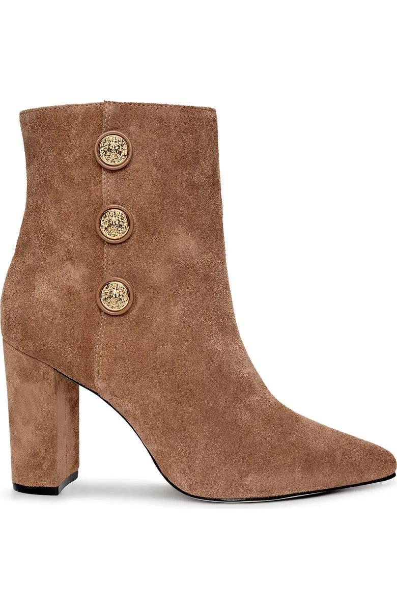L’agence - Theodora II Studded Boots - Sand Suede sold by Jessie Boutique