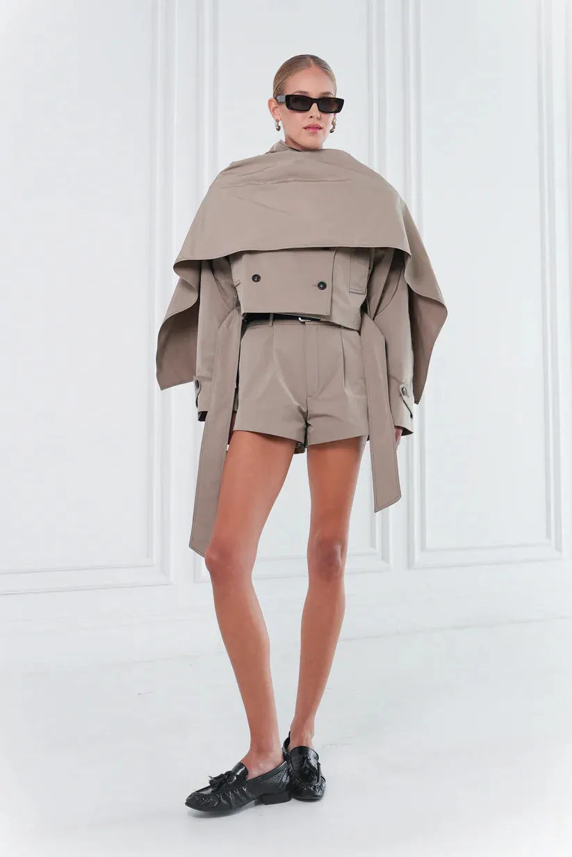Parentezi - Celina Trench Jacket - Taupe sold by Jessie Boutique product image thumbnail 2