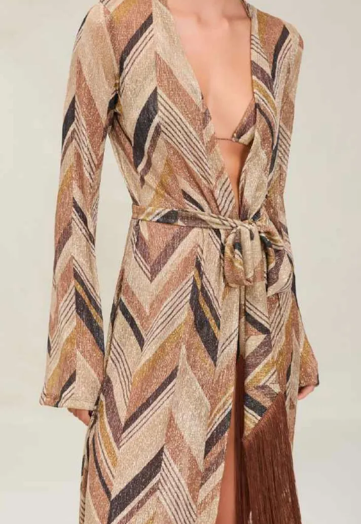 Devon Windsor - Odessa Robe - Espresso sold by Jessie Boutique