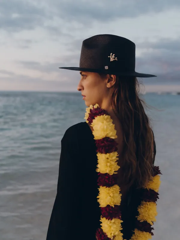 Van Palma - Elena Hat - Black sold by Jessie Boutique