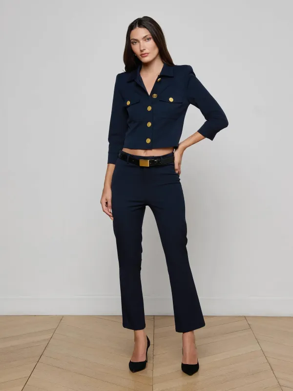 L'agence - Ketra Bootcut Trouser - Midnight sold by Jessie Boutique