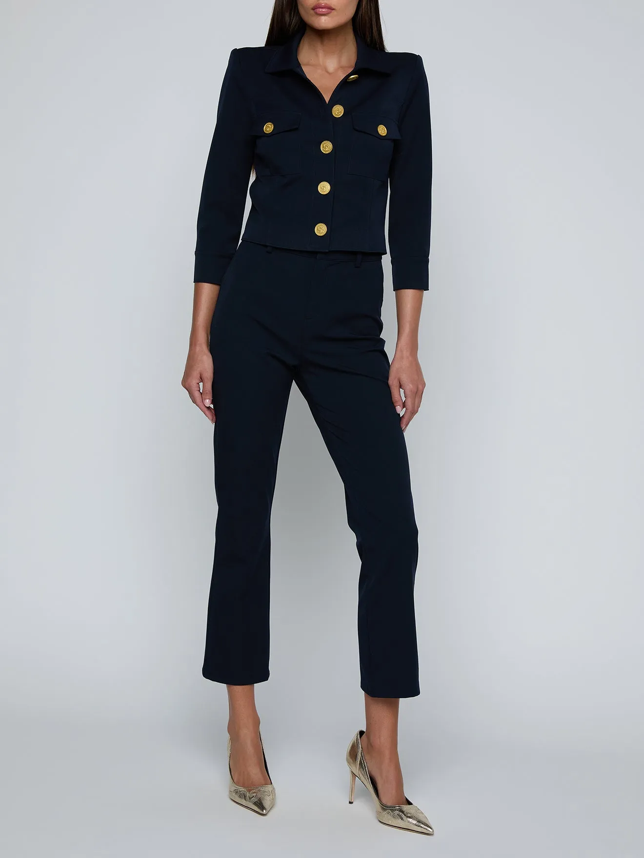 L'agence - Ketra Bootcut Trouser - Midnight sold by Jessie Boutique product image thumbnail 5