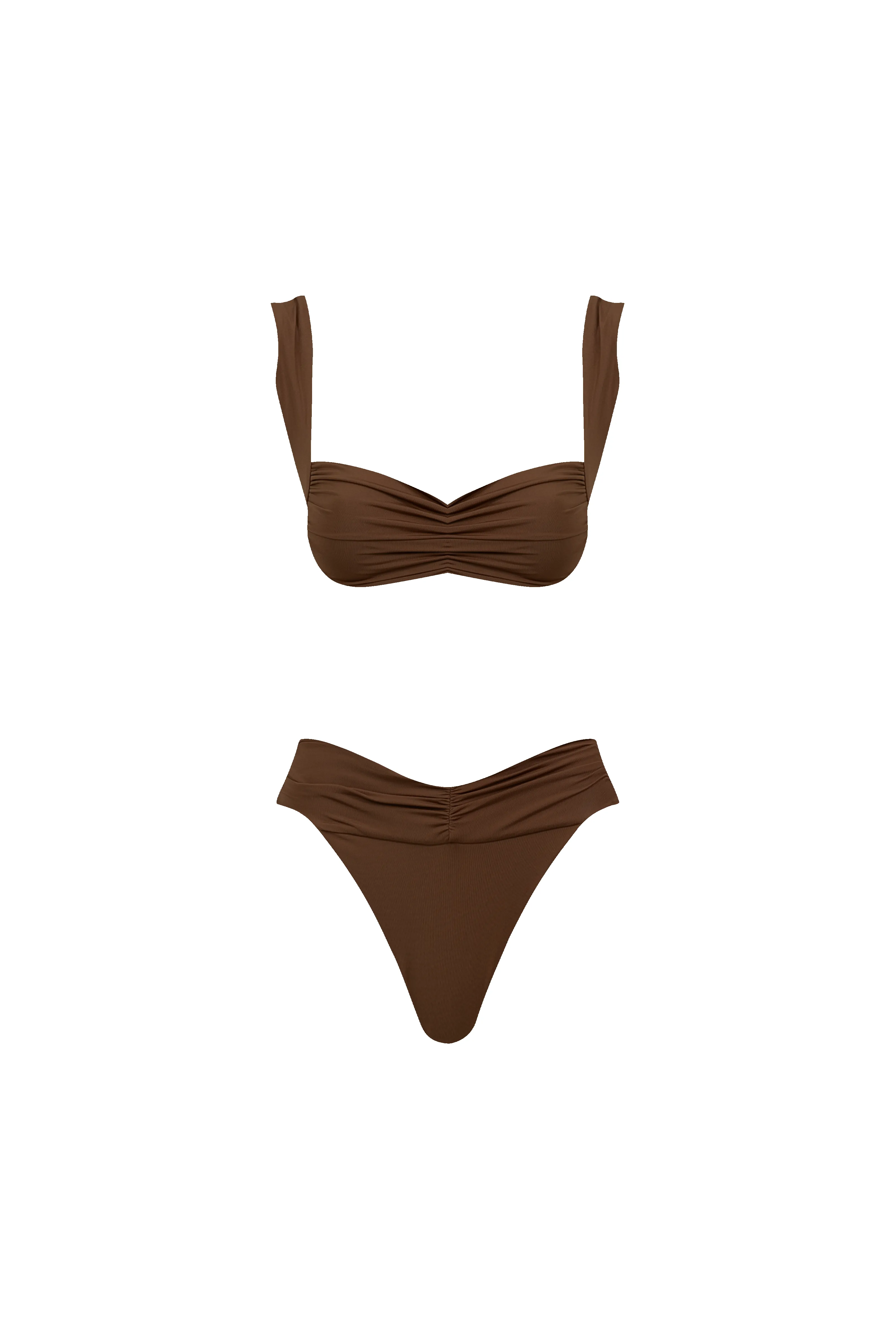 Maygel Coronel - Guandú Two-Piece - Cocoa Brown sold by Jessie Boutique product image thumbnail 4