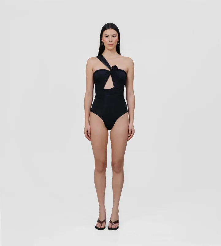 Maygel Coronel - Rodriguez One Piece - Black sold by Jessie Boutique
