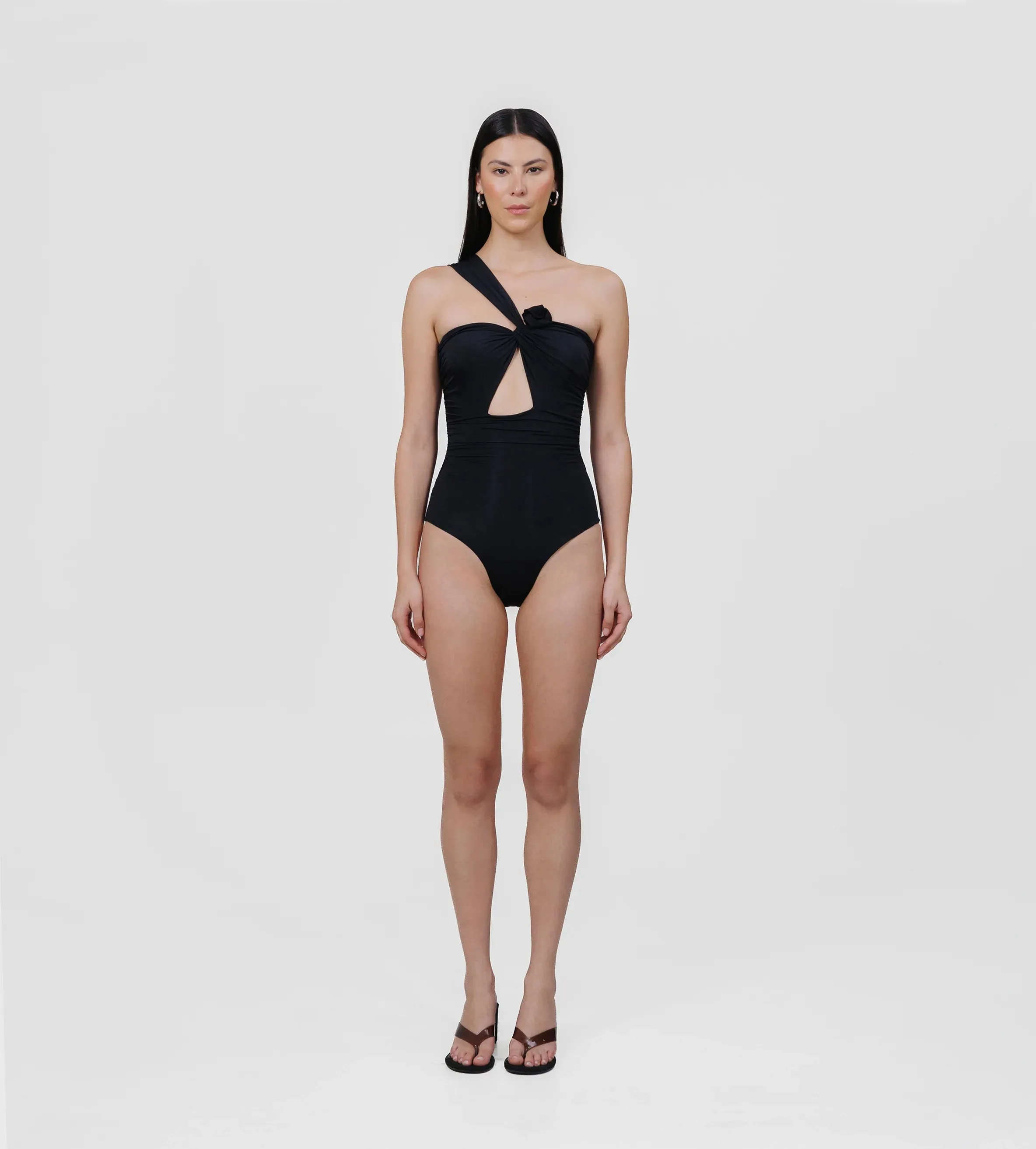 Maygel Coronel - Rodriguez One Piece - Black sold by Jessie Boutique