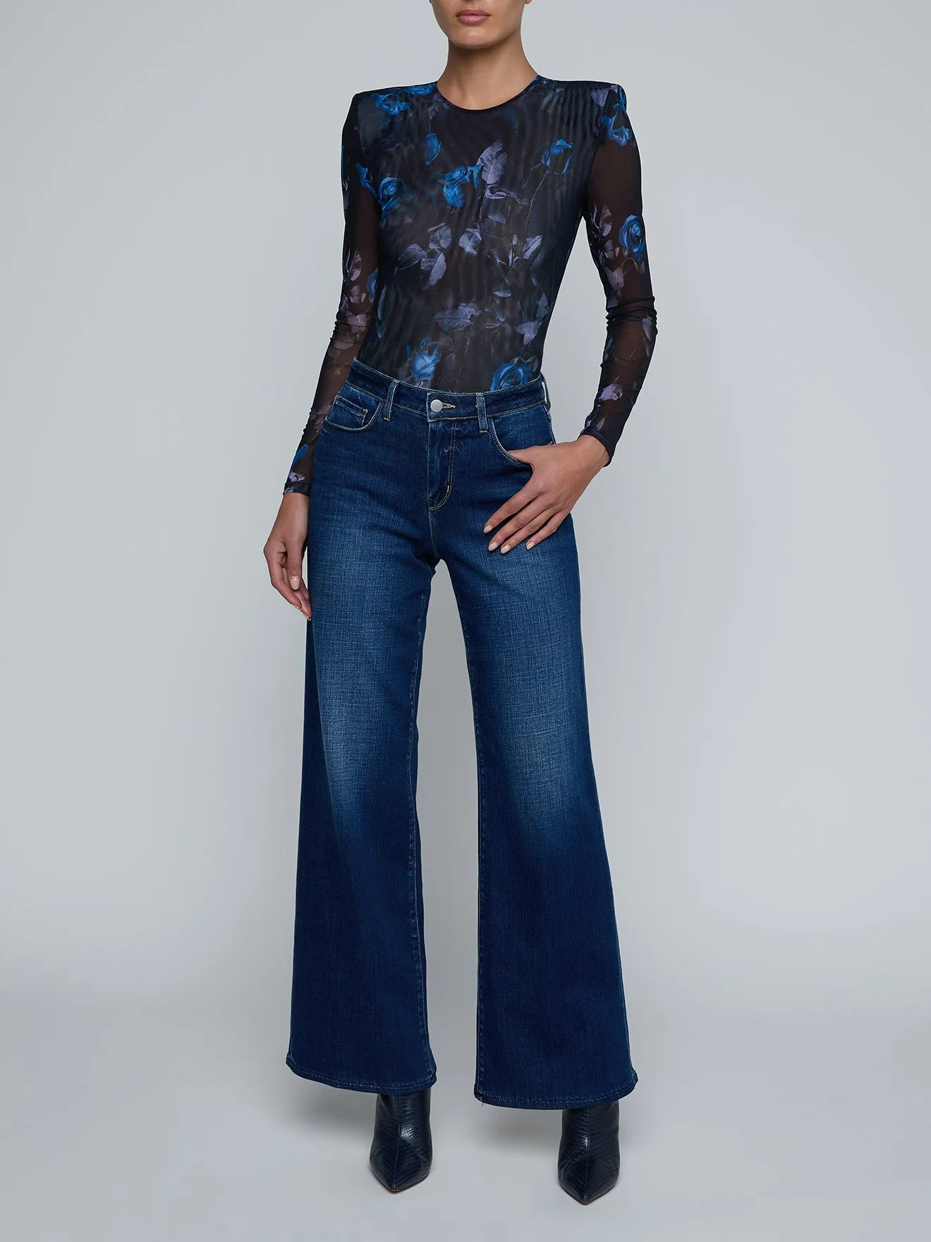 L'agence - Alicent Wide-Leg Jean - Marvista sold by Jessie Boutique product image thumbnail 4