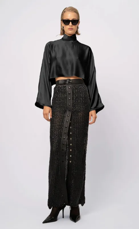 Nonchalant - Ingrid Top - Black sold by Jessie Boutique