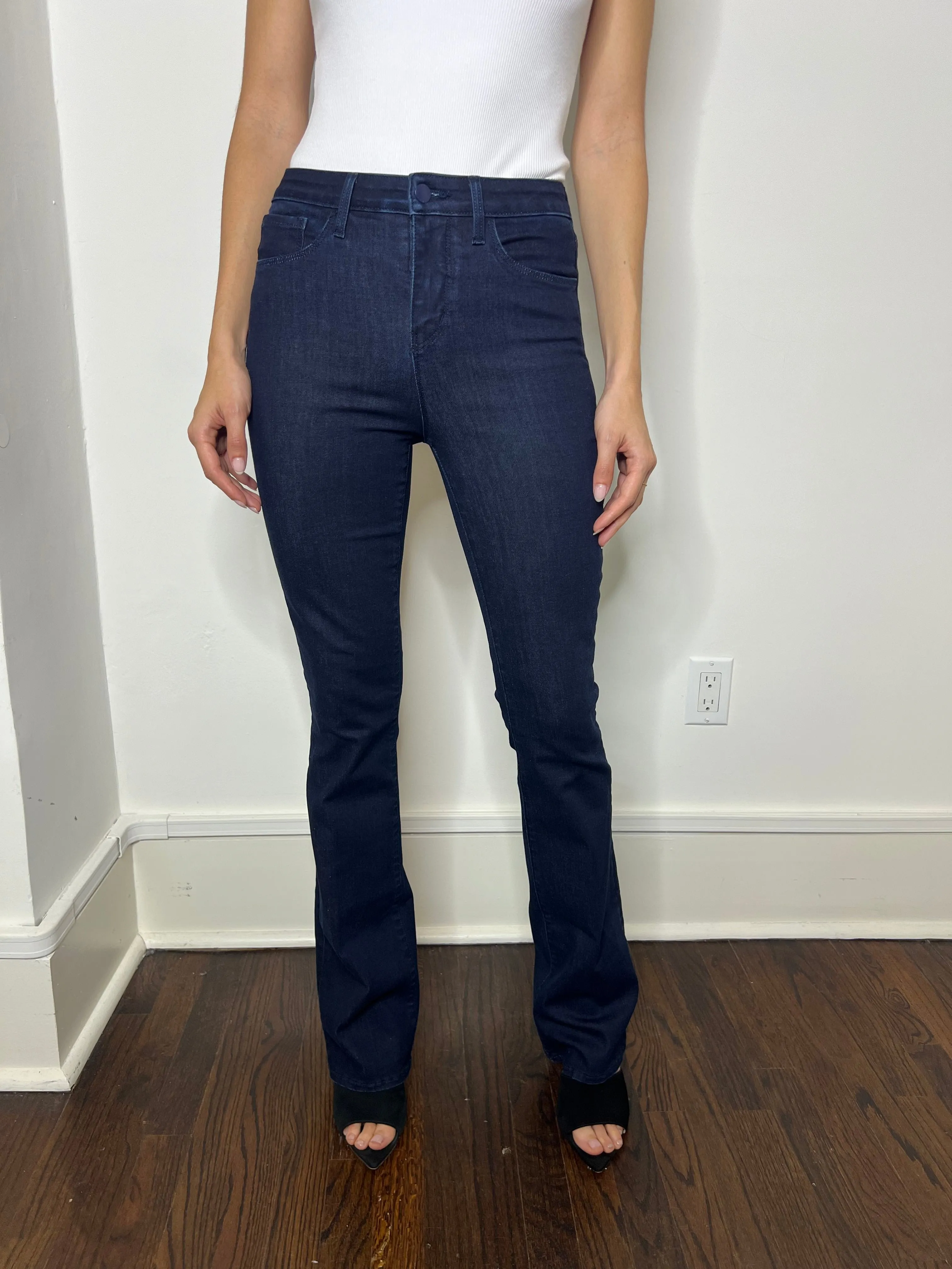L'agence - Selma High-Rise Bootcut Jean - Black Ink sold by Jessie Boutique
