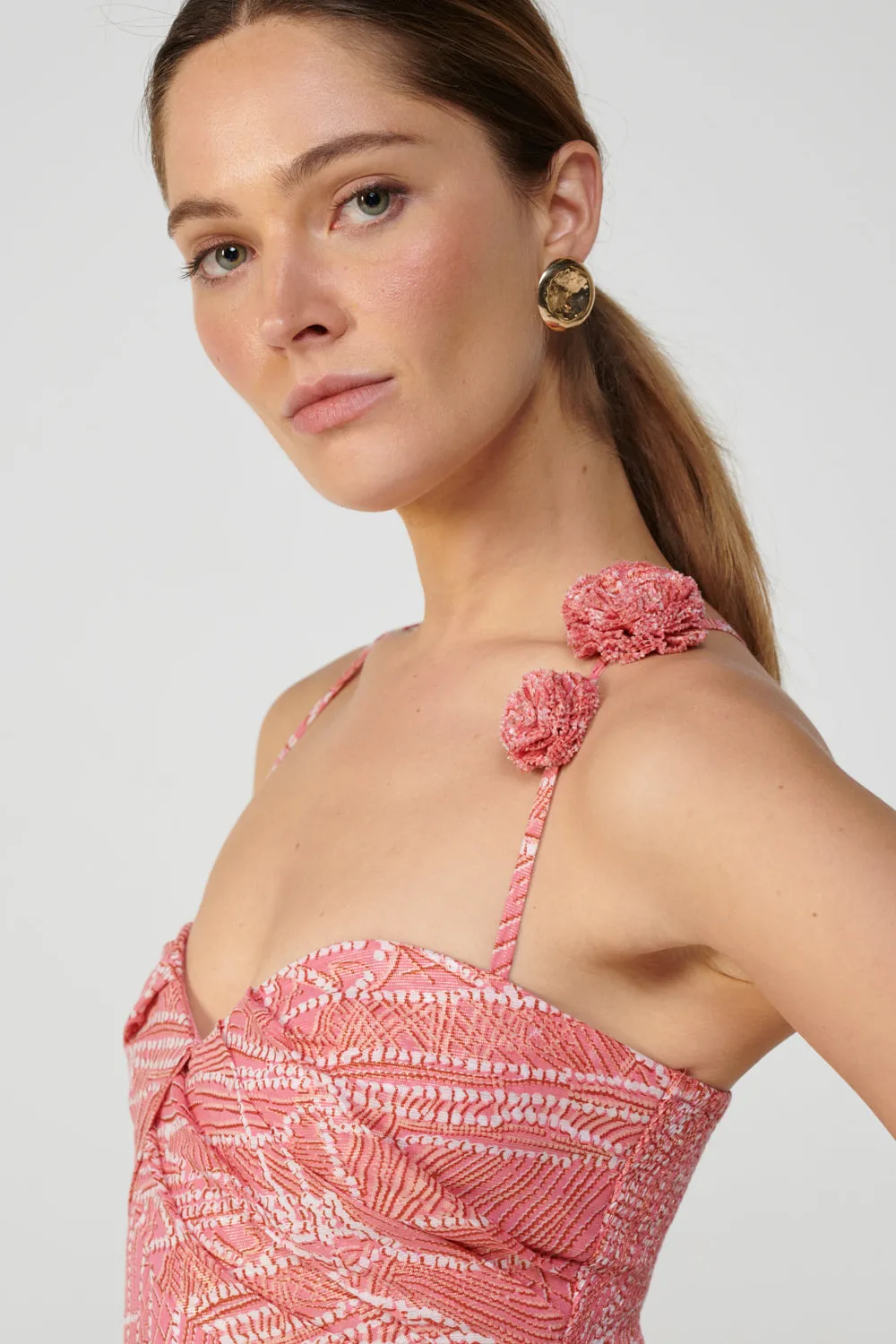 Poupette St Barth - Top Palmire - Pink Akoya sold by Jessie Boutique product image thumbnail 2