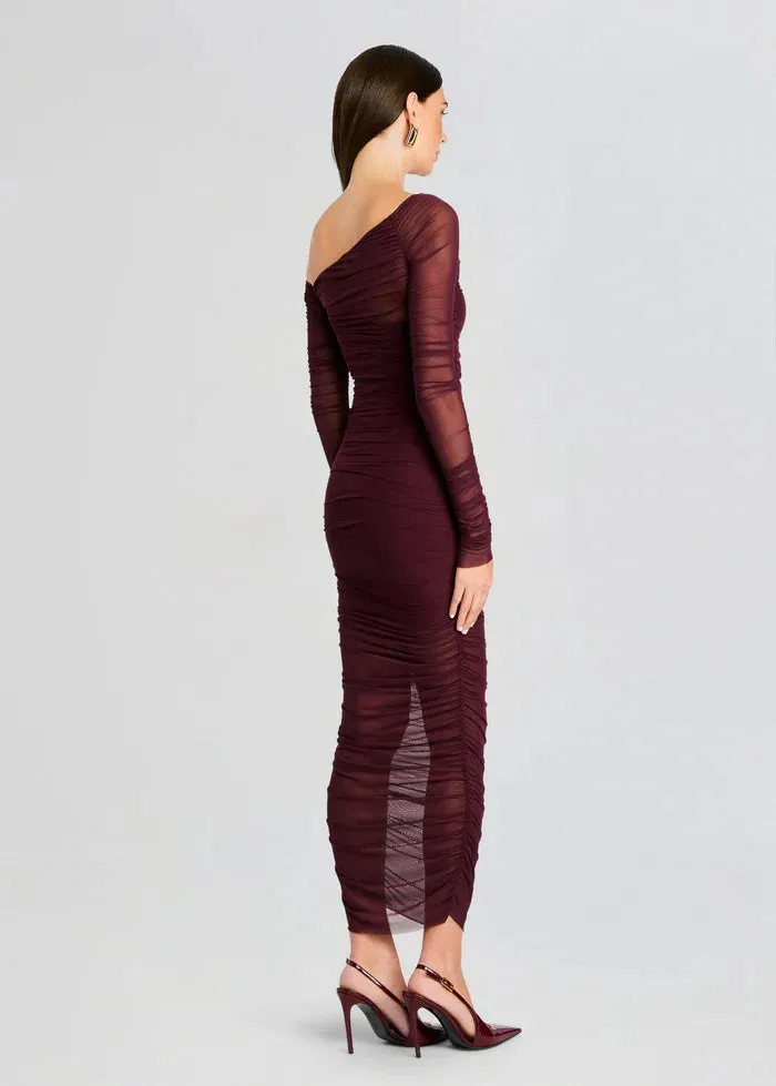 SER.O.YA - Chantae Dress - Pinot sold by Jessie Boutique product image thumbnail 4