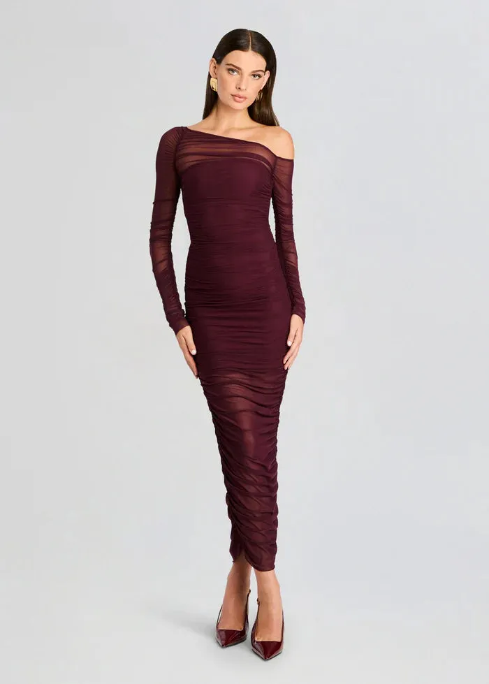 SER.O.YA - Chantae Dress - Pinot sold by Jessie Boutique