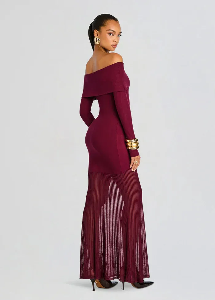SER.O.YA - Isotta Dress - Pinot sold by Jessie Boutique product image thumbnail 3