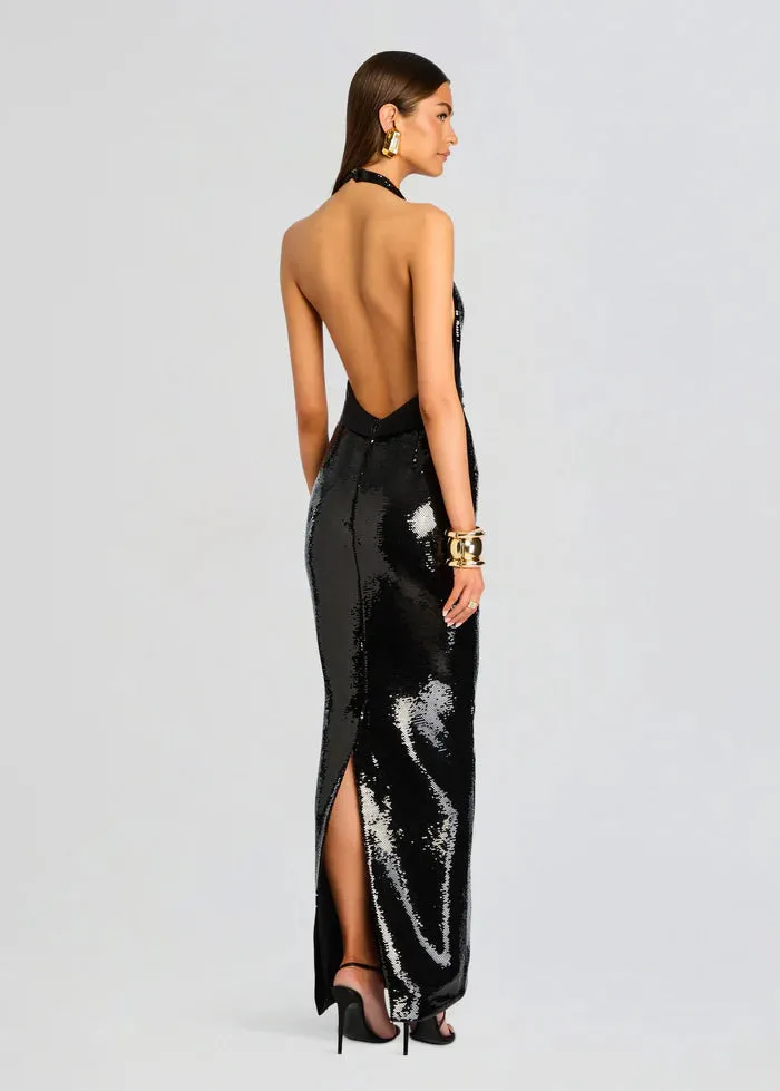 Retrofete - Kelsie Sequin Dress - Black sold by Jessie Boutique product image thumbnail 3
