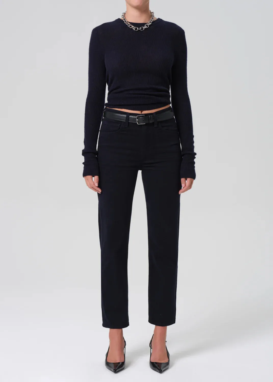 Citizens of Humanity - Caia Straight - Navy sold by Jessie Boutique