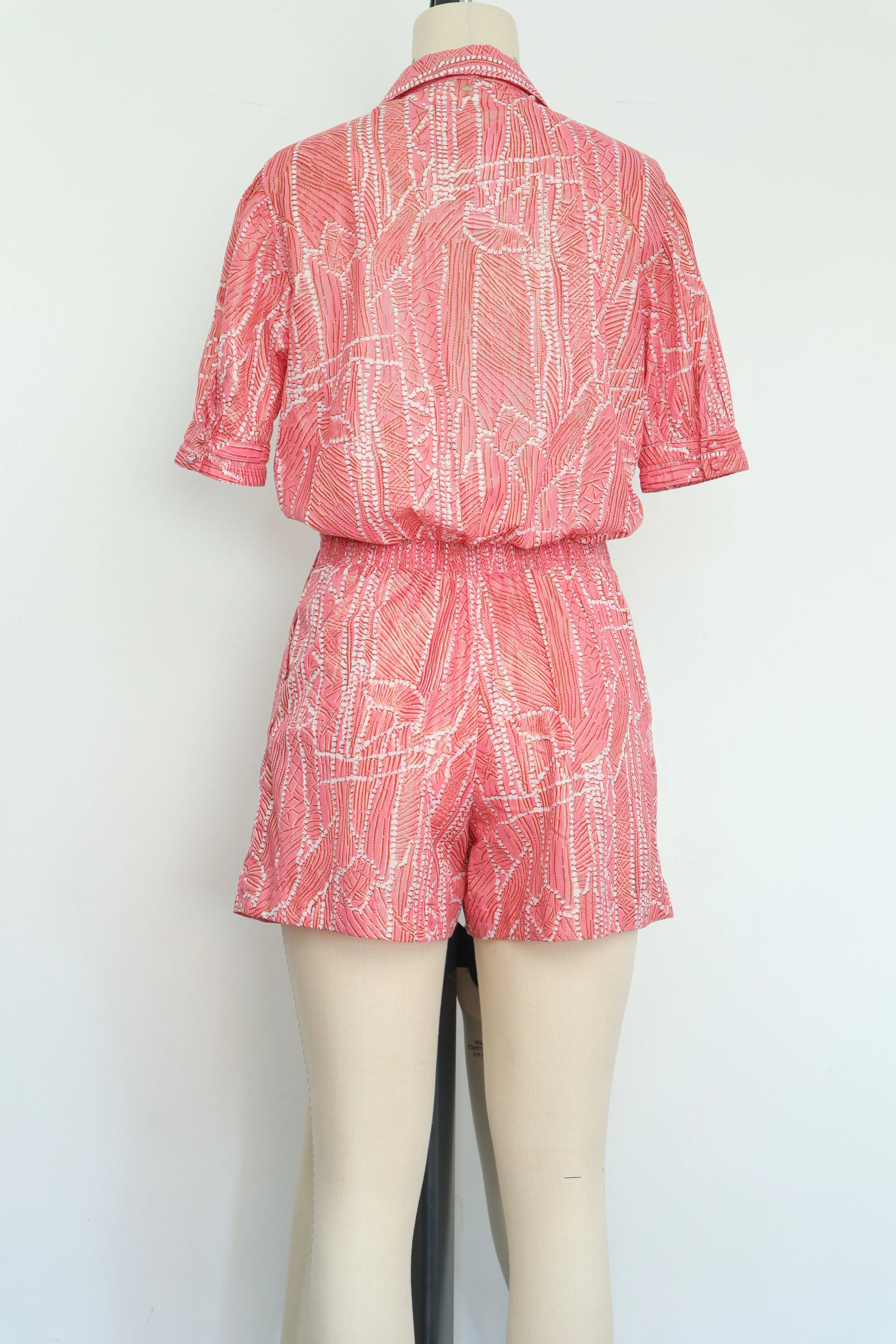 Poupette St Barth - Short Jumpsuit Livia - Pink Akoya sold by Jessie Boutique product image thumbnail 2