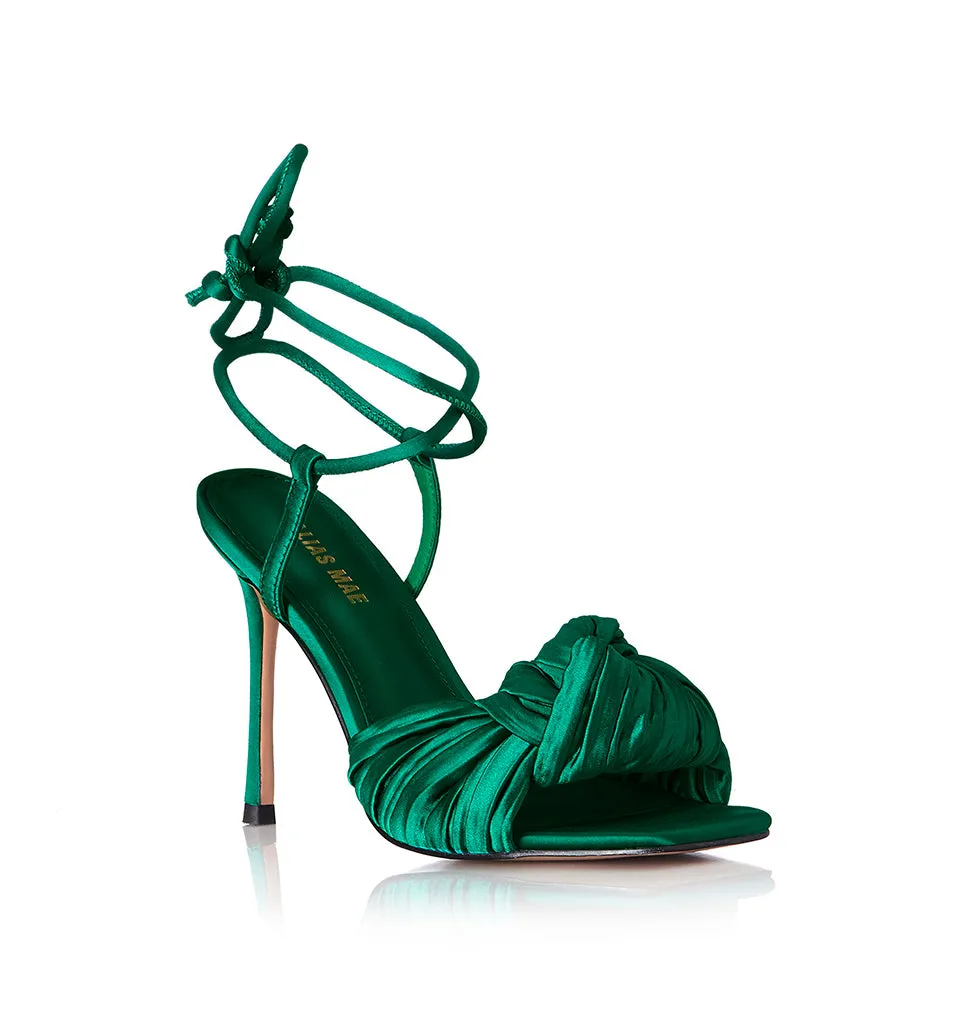 Alias Mae - Mina - Emerald Satin sold by Jessie Boutique