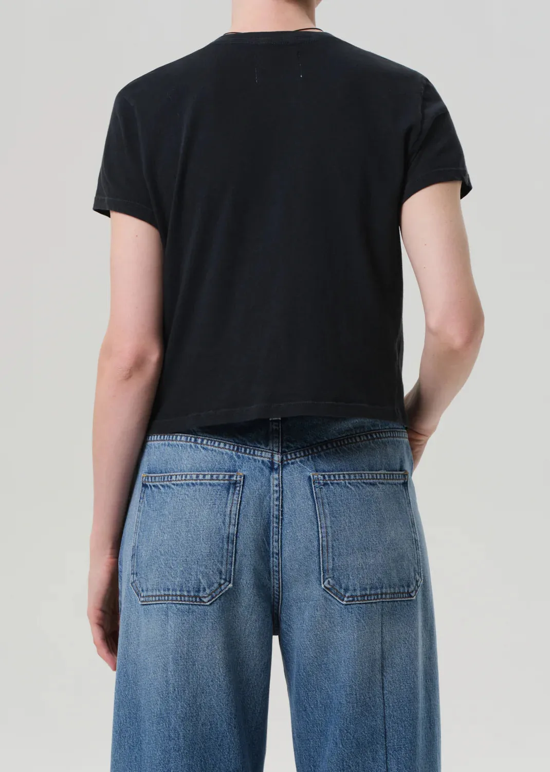 Citizens of Humanity - Kyle Tee - Washed Black sold by Jessie Boutique product image thumbnail 2