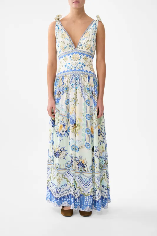 Camilla - Tie Shoulder Dress - My Homespun Heart sold by Jessie Boutique