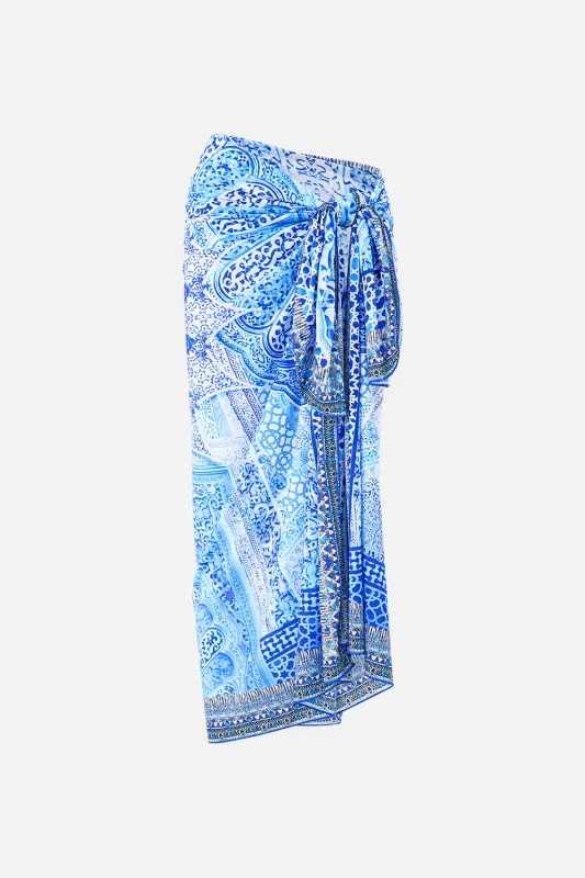 Camilla - Multi Wear Long Sarong - The Bosphorous sold by Jessie Boutique
