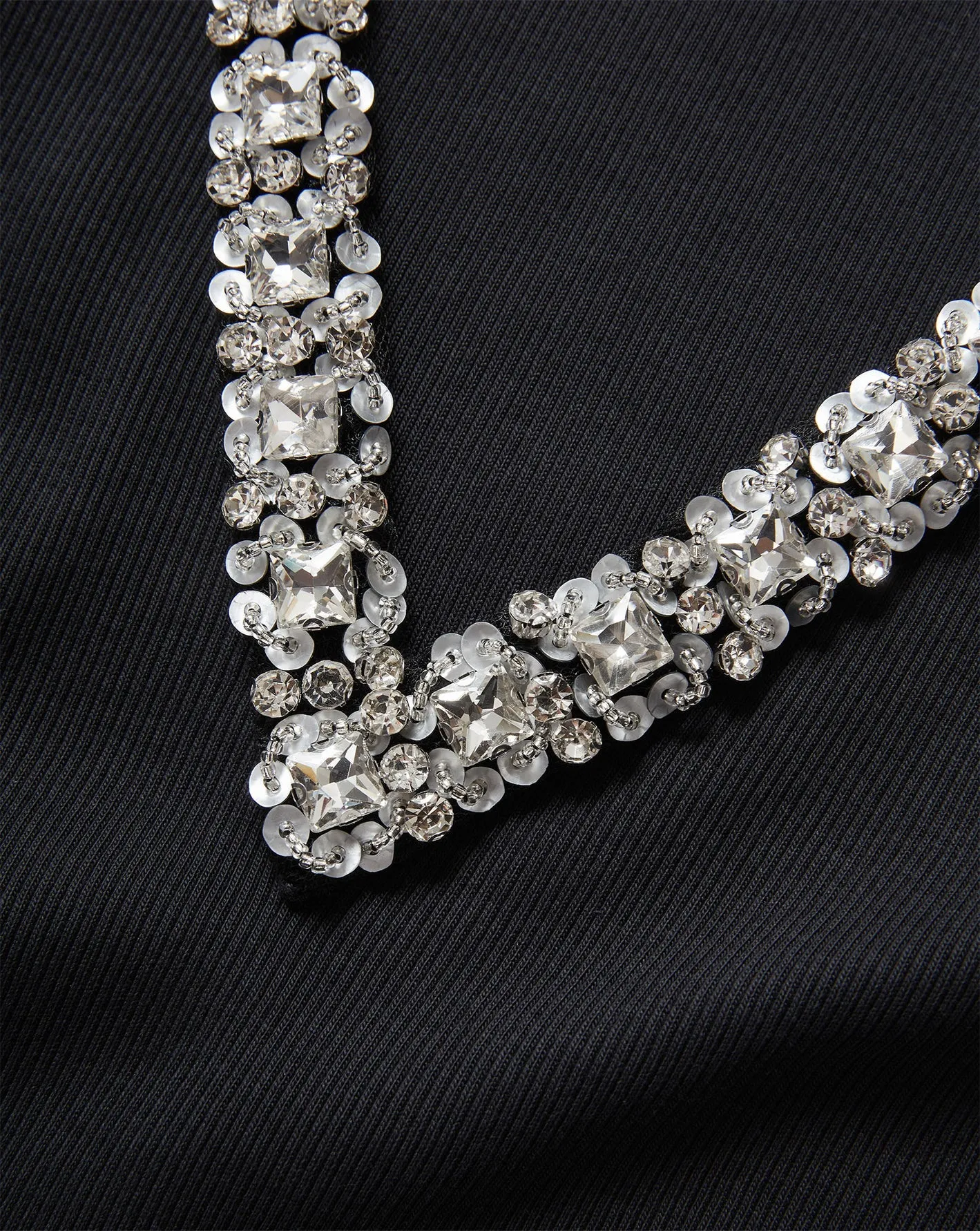 Veronica Beard - Ayres Embellished Tank Top - Black sold by Jessie Boutique product image thumbnail 3