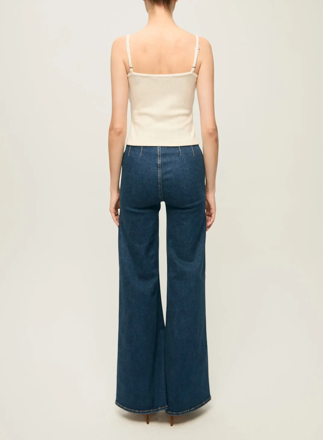 Veronica Beard - Brodier Tank - Ecru sold by Jessie Boutique product image thumbnail 3