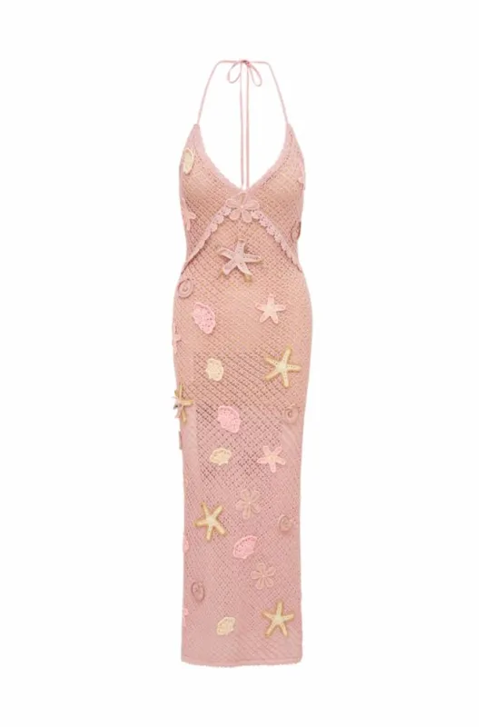 LoveShackFancy - Macie Dress - Lavender Orchid sold by Jessie Boutique