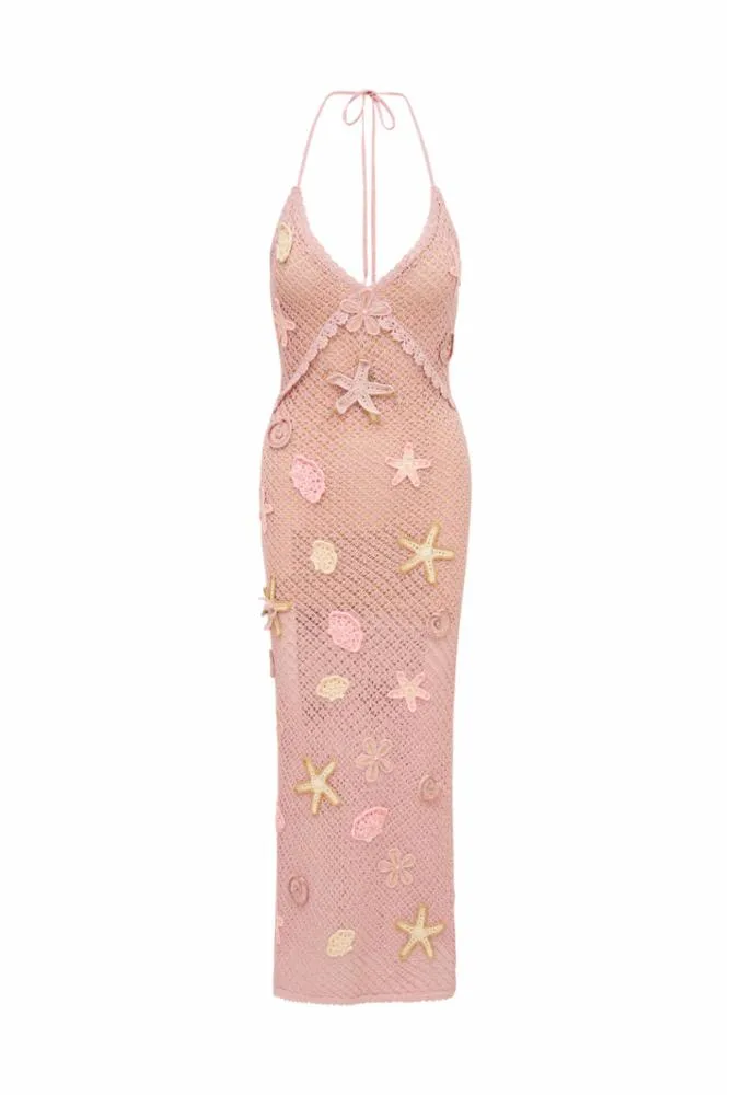 LoveShackFancy - Macie Dress - Lavender Orchid sold by Jessie Boutique