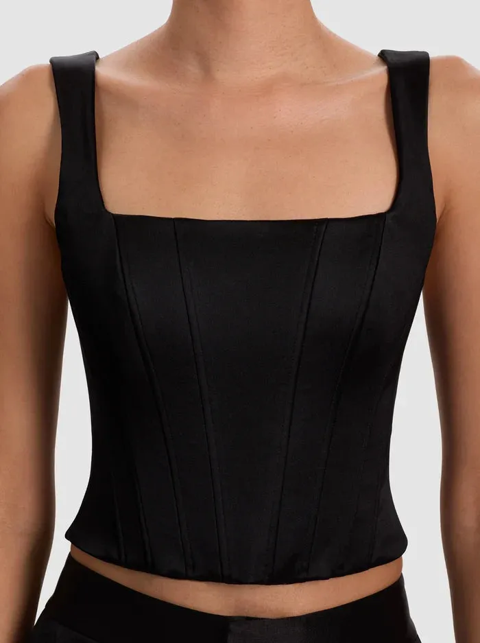 Alice + Olivia - Lilianna Corset Top - Black sold by Jessie Boutique product image thumbnail 2