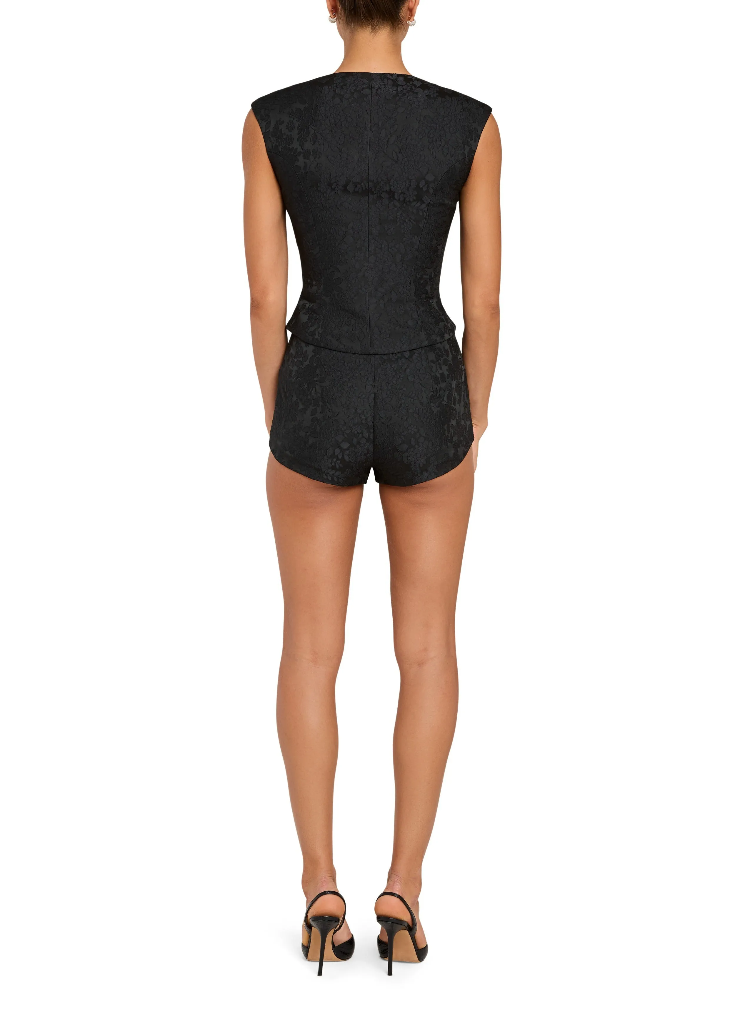 Amanda Uprichard - Cara Top - Black sold by Jessie Boutique product image thumbnail 3