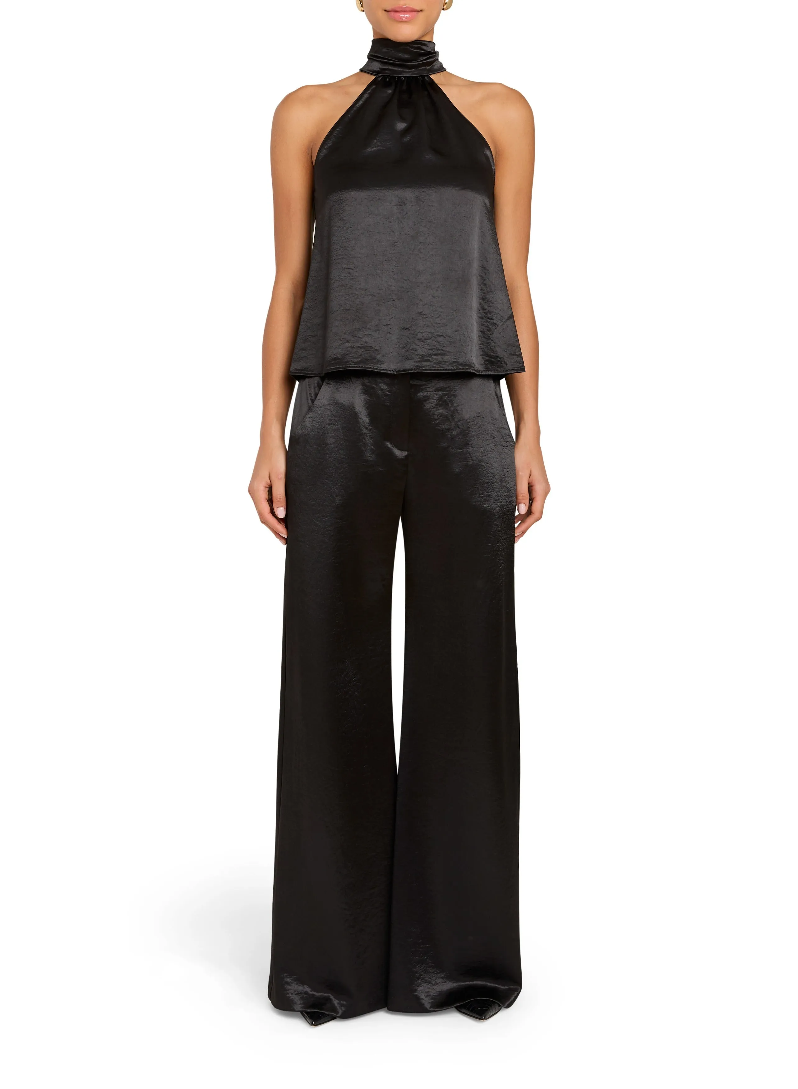 Amanda Uprichard - Saddler Pants - Black sold by Jessie Boutique product image thumbnail 2