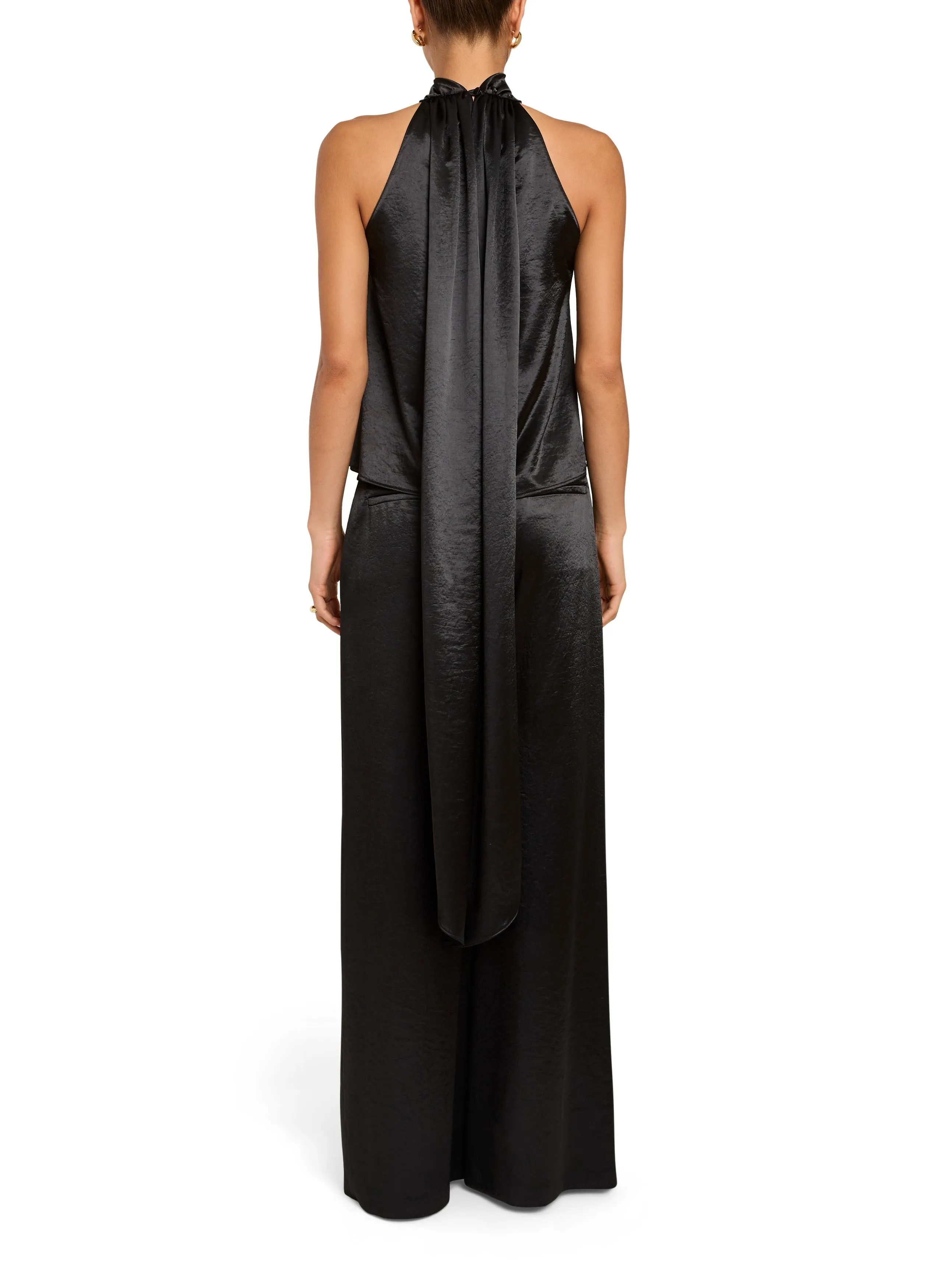 Amanda Uprichard - Saddler Pants - Black sold by Jessie Boutique product image thumbnail 4