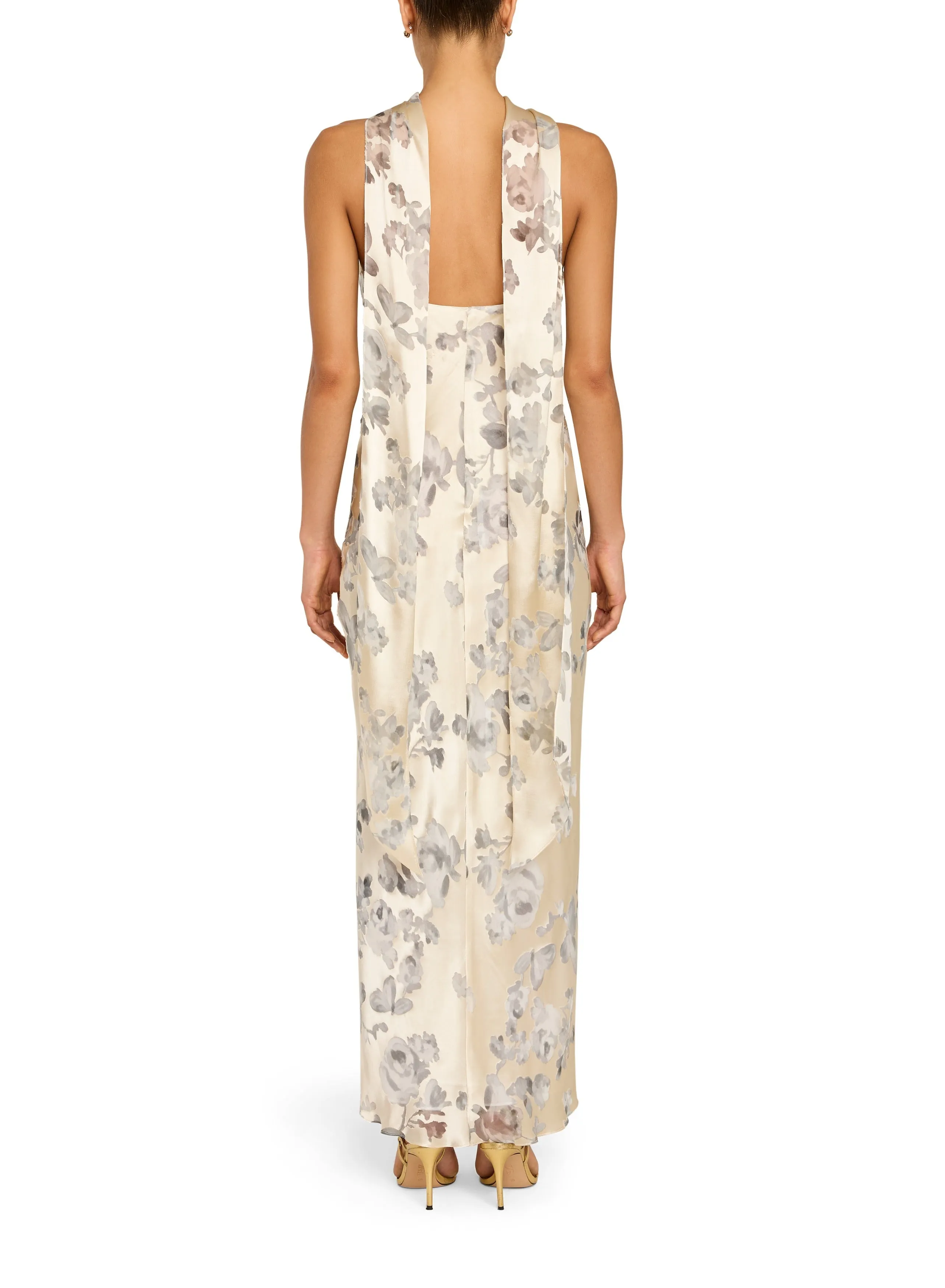 Amanda Uprichard - Ashton Maxi - Snow Petal sold by Jessie Boutique product image thumbnail 3