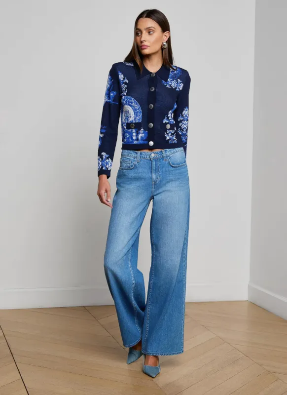 L'agence - Alicent Wide-Leg Jean - Figueroa sold by Jessie Boutique