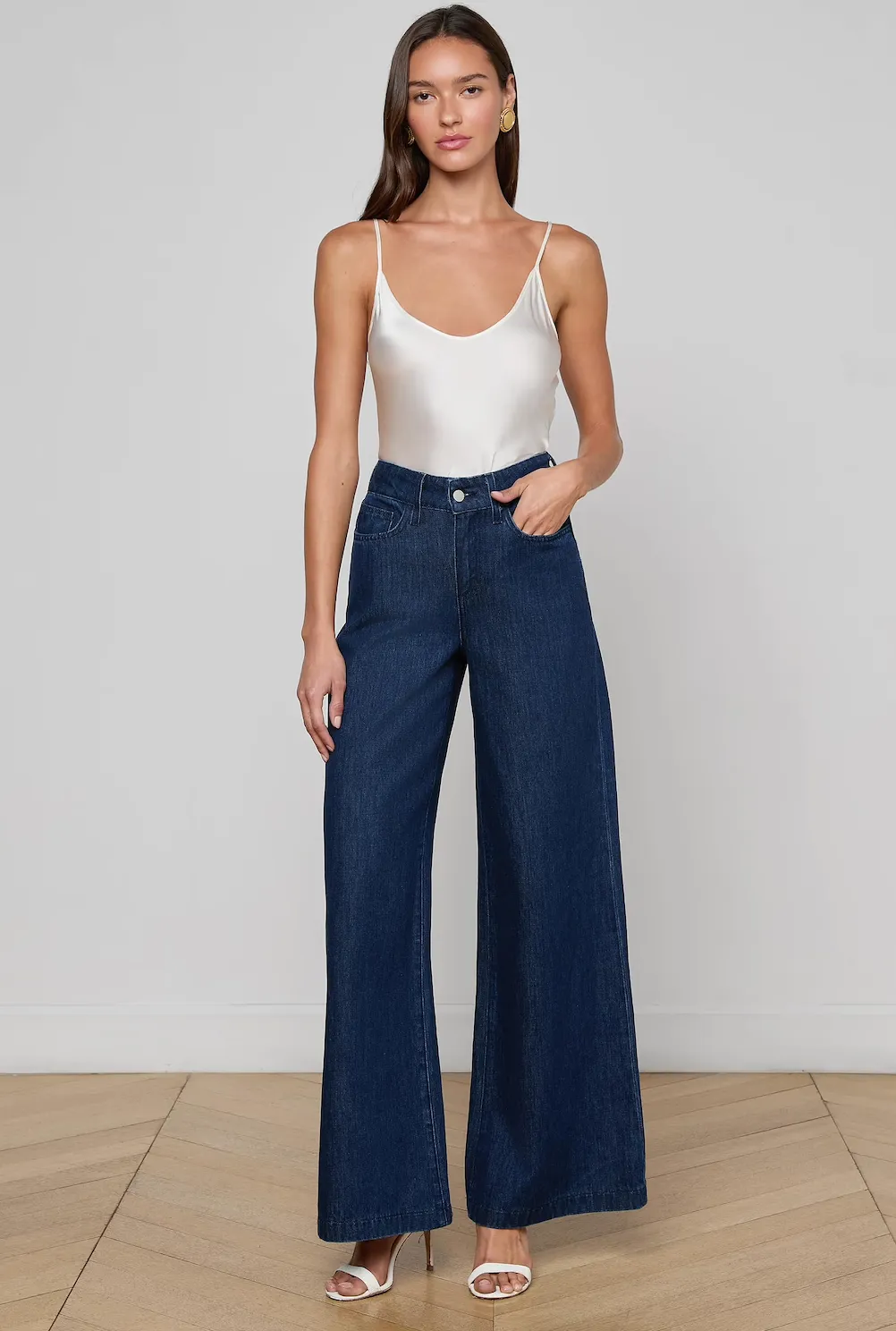 L'Agence - Pacey Wide-Leg Jean - Hobart sold by Jessie Boutique